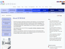 Tablet Screenshot of eurosai.org